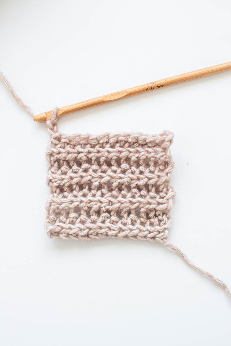 How To Yarn Over Slip Stitch Back Loop Only Crochet and Stitches