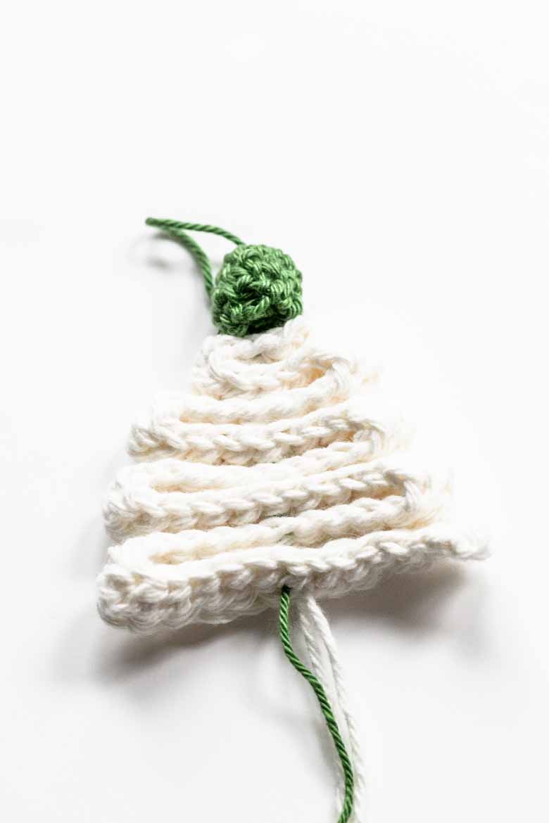Crochet Ribbon Christmas Tree Pattern Crochet and Stitches