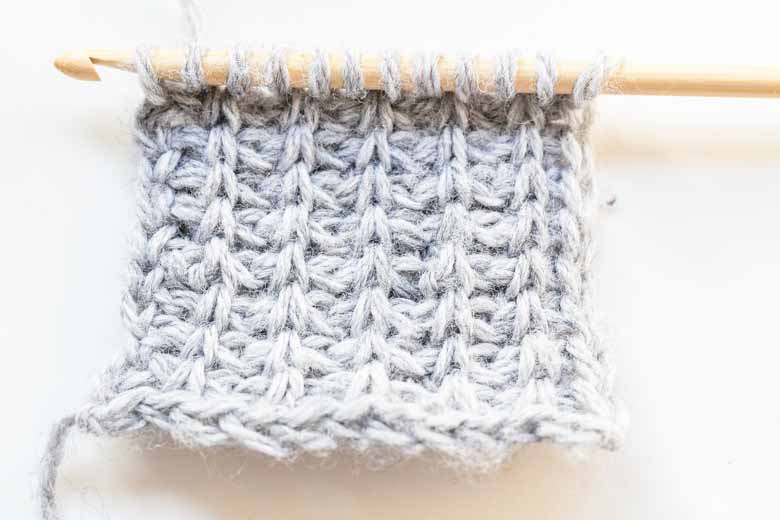 How To Crochet Tunisian Ribbed Stitch Crochet and Stitches